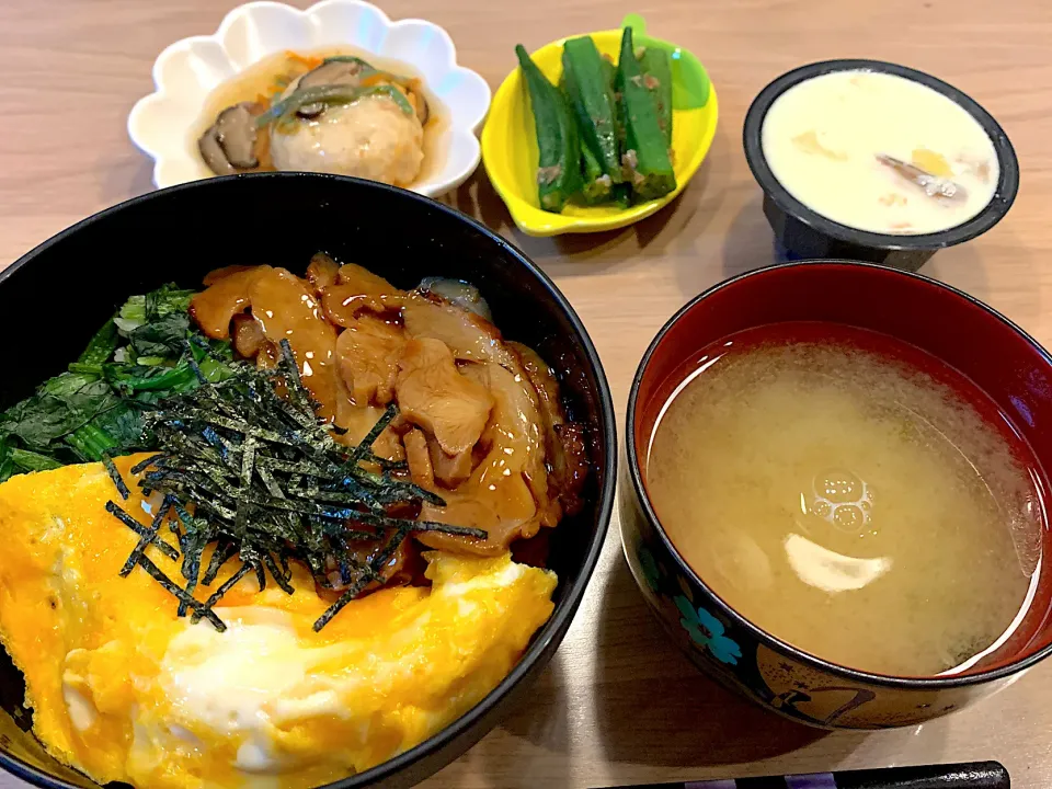 三色丼の夕飯|yukopunさん