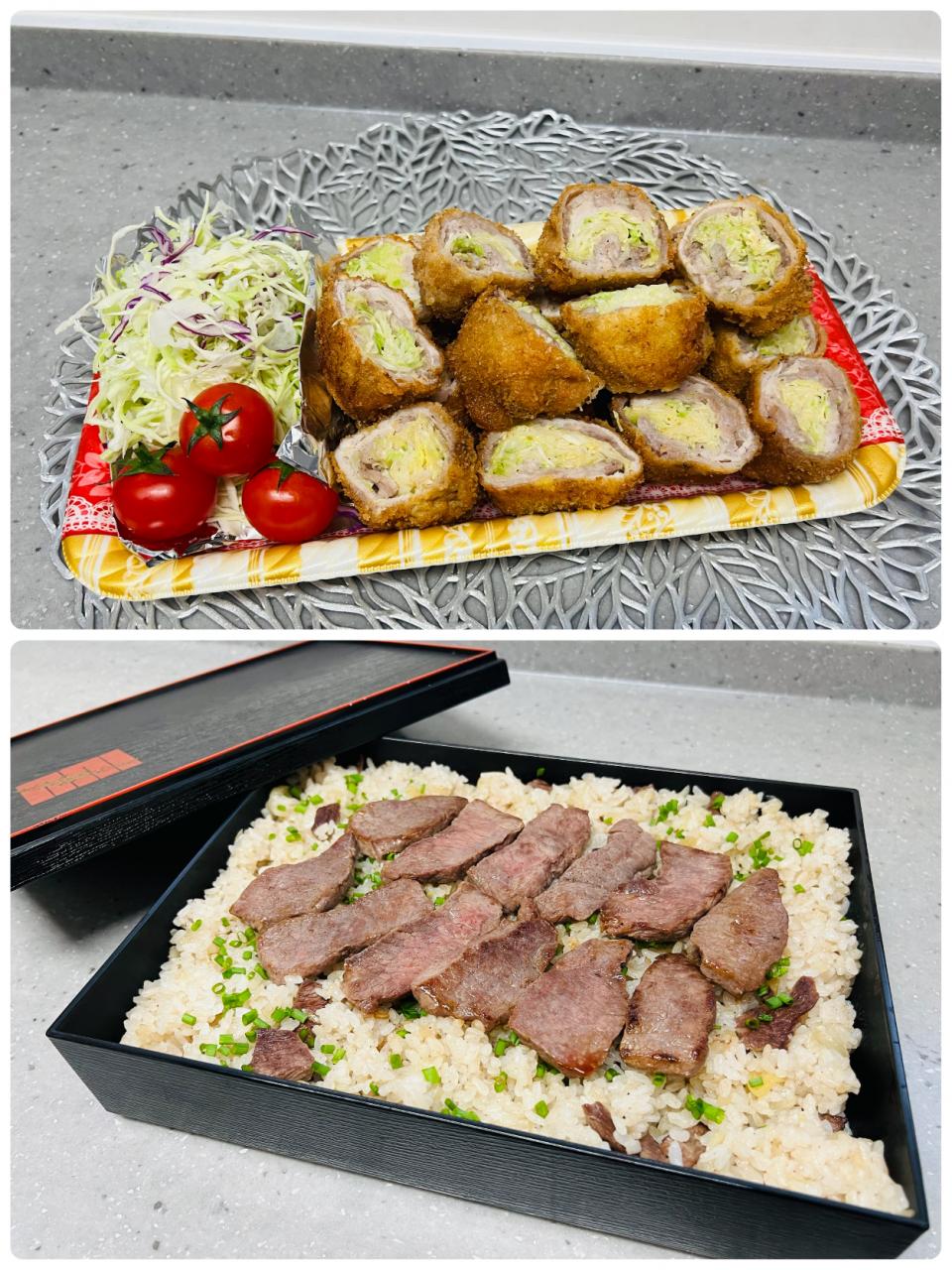 「娘宅へお土産ごはん」