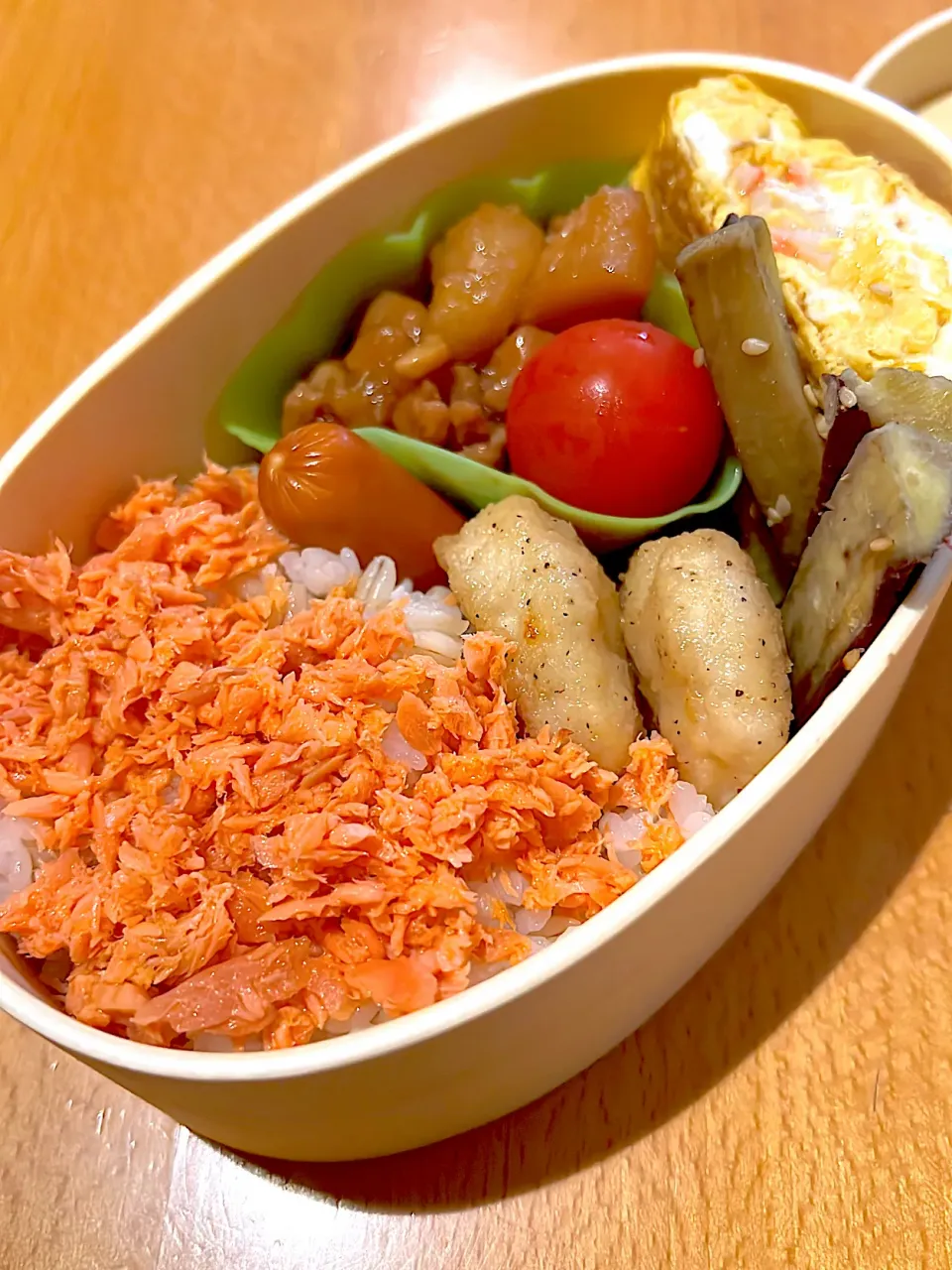 しゃけ弁当|あおさん