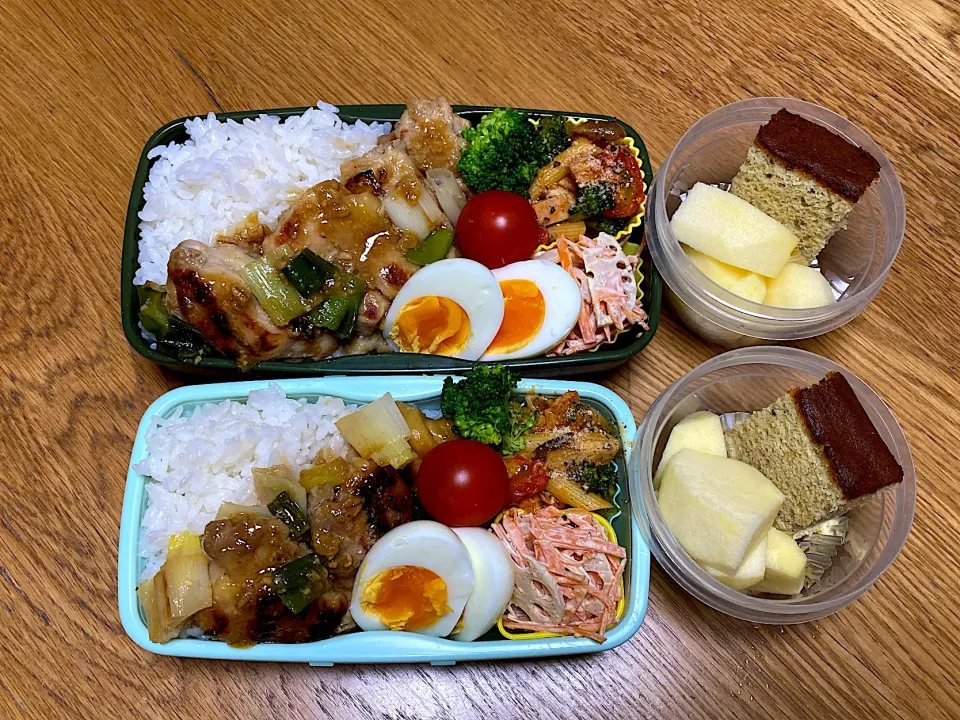 Snapdishの料理写真:鶏のにんにく味噌焼き弁当|ゆさん