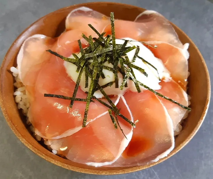 生ハム丼|☺にこまるキッチン🍴さん