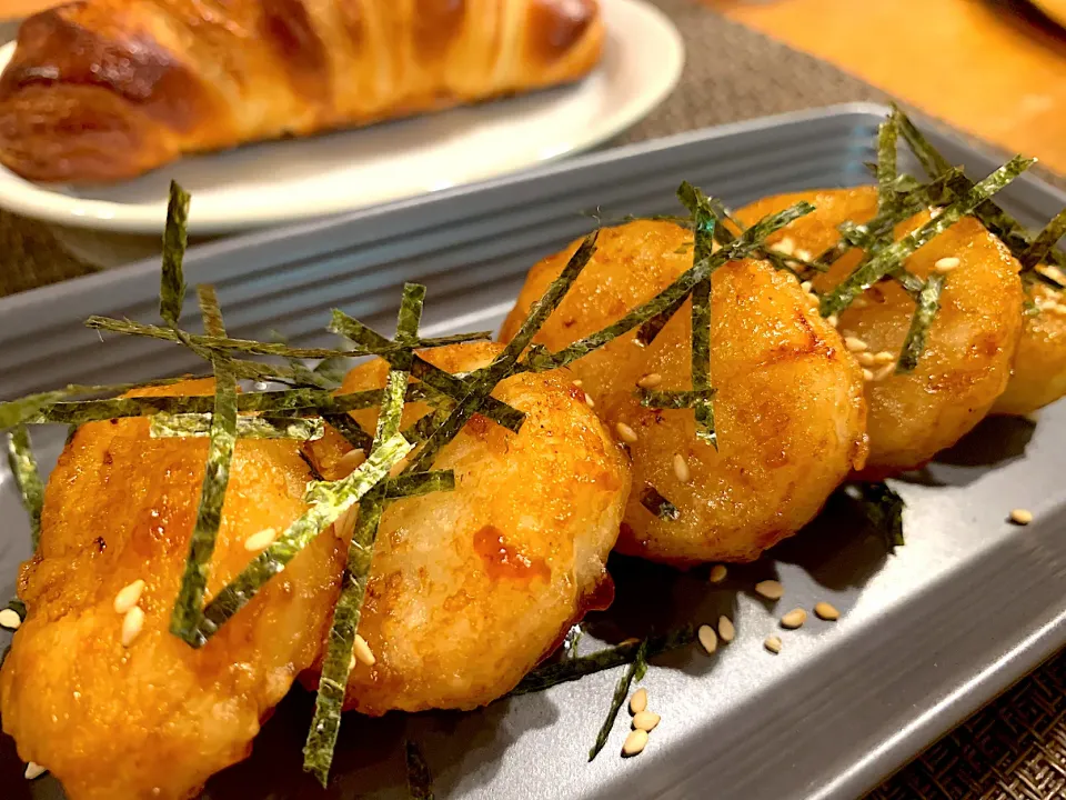 長芋のバター醤油焼き|いちごさん