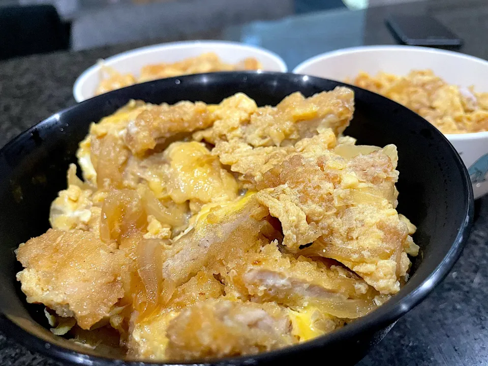 Snapdishの料理写真:●ヒレカツ丼|SAKI🖤✨さん