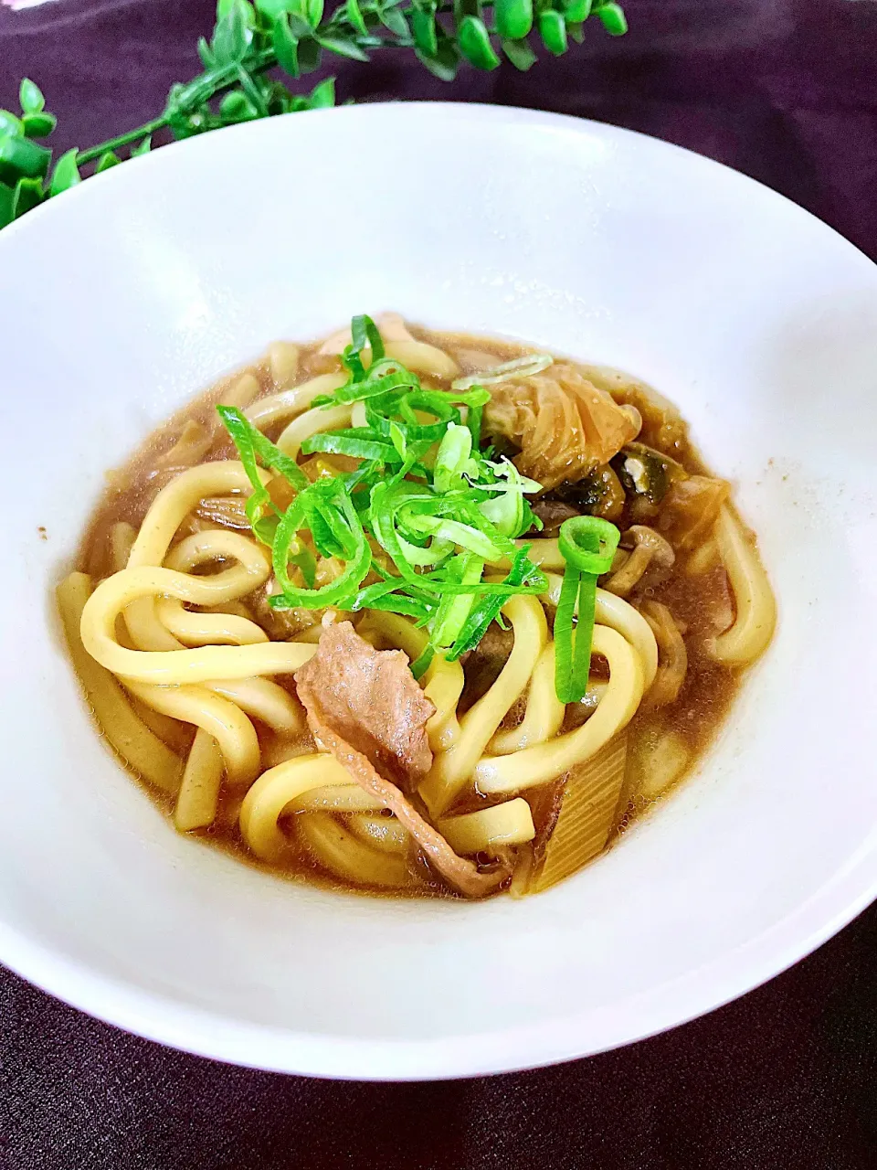 すき焼きシメうどん|オーロラさん