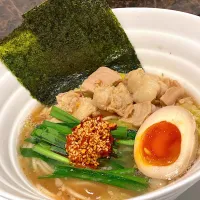 ニラ味噌もつRahmen 参|ジャパニーズラーメンマンさん