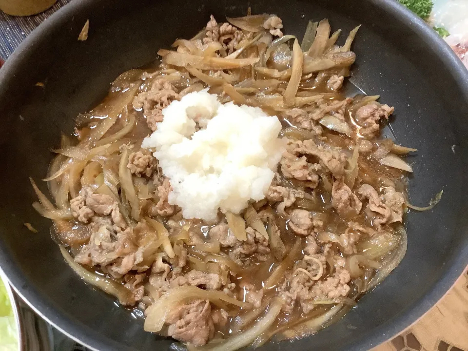 さっぱり牛丼😋|アライさんさん