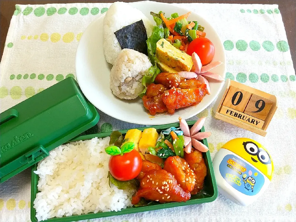 🍱今日の息子達のお弁当&置き弁|tomoさん