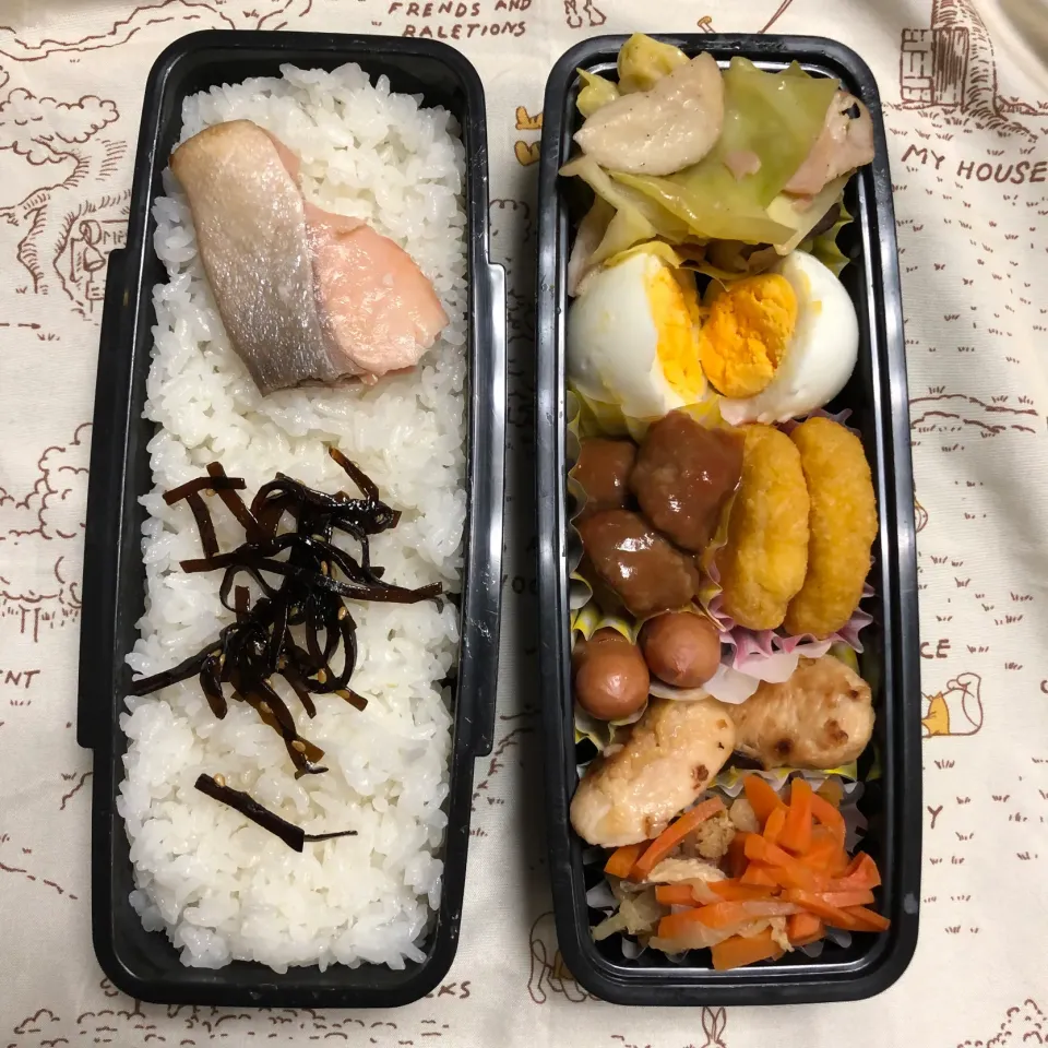 夫のお弁当|まゆさん