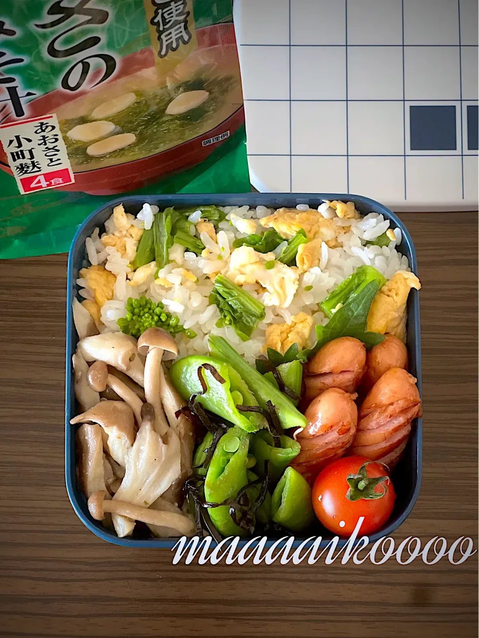 菜の花ごはん弁当🍱|マイコさん