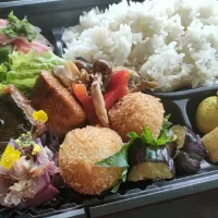 Snapdishの料理写真:お昼のお弁当★|aozoramamaさん