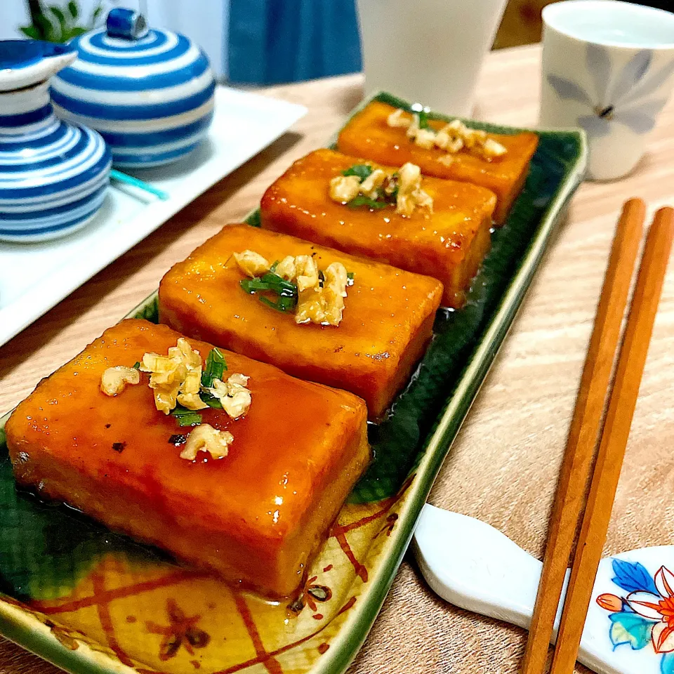 🍶酒の肴　🥜ナッツあんかけ豆腐|Sの食卓さん