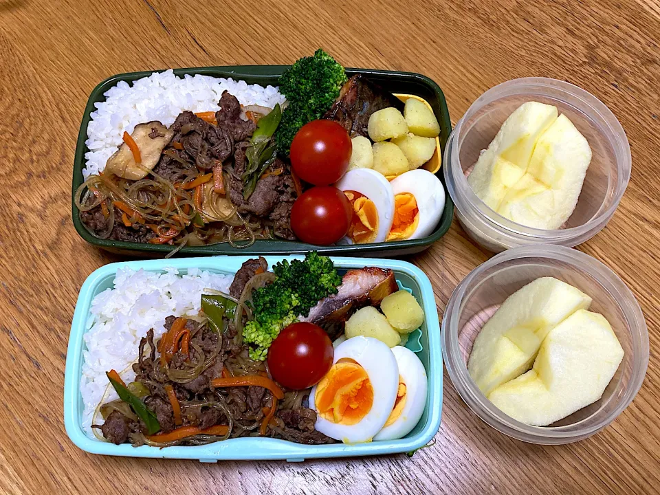 Snapdishの料理写真:チャプチェ弁当|ゆさん