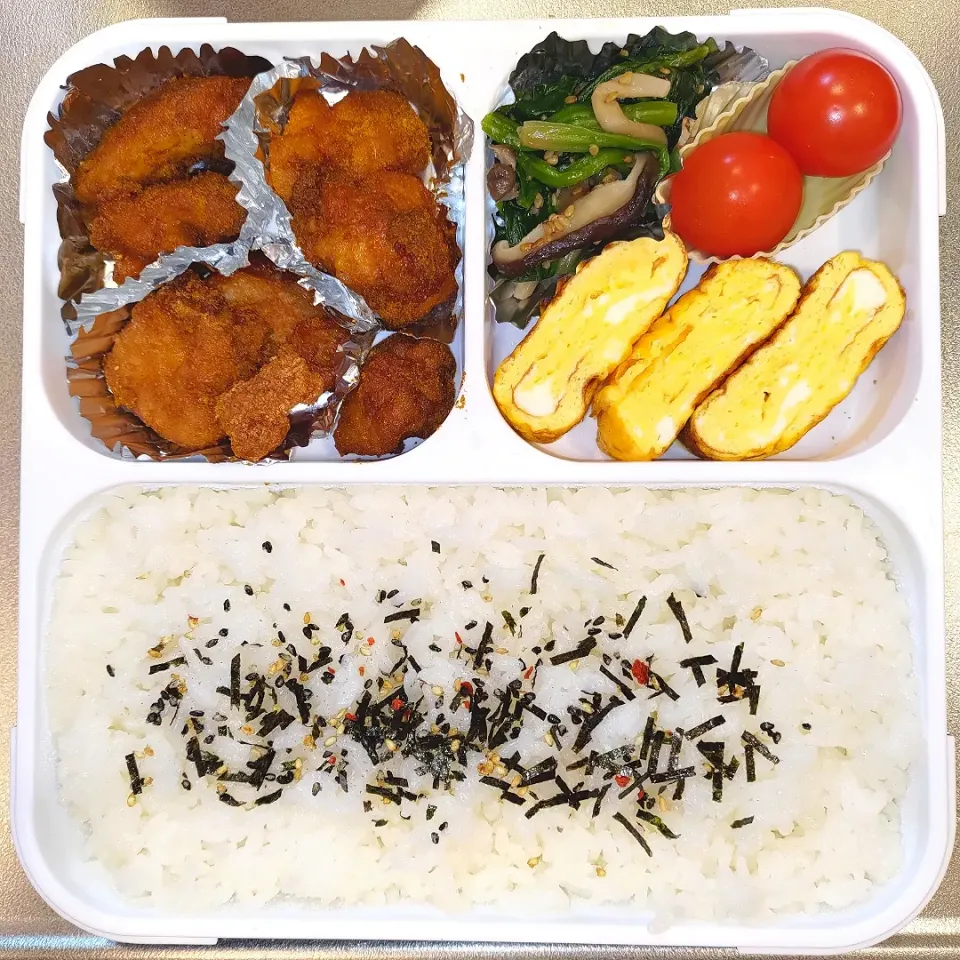 カレー風味のからあげ弁当|かこさん