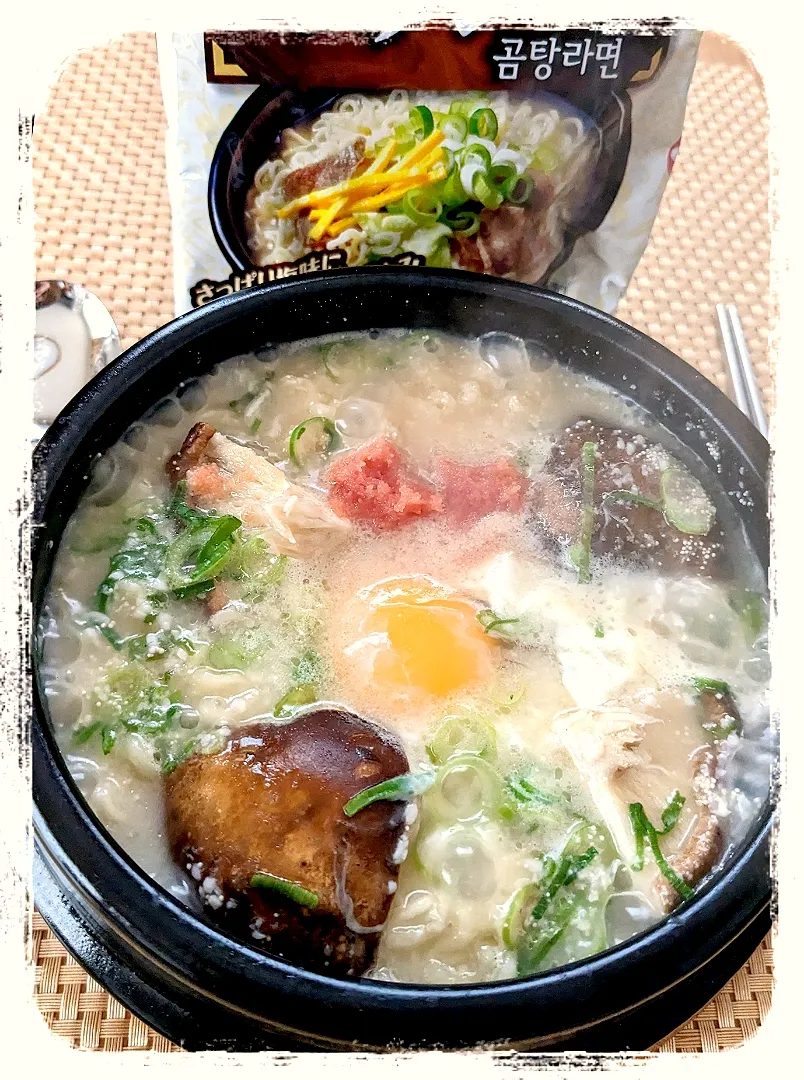 コムタンラーメン
明太＆酒粕入り💕|ひとみんΨ(*´∀｀)Ψさん