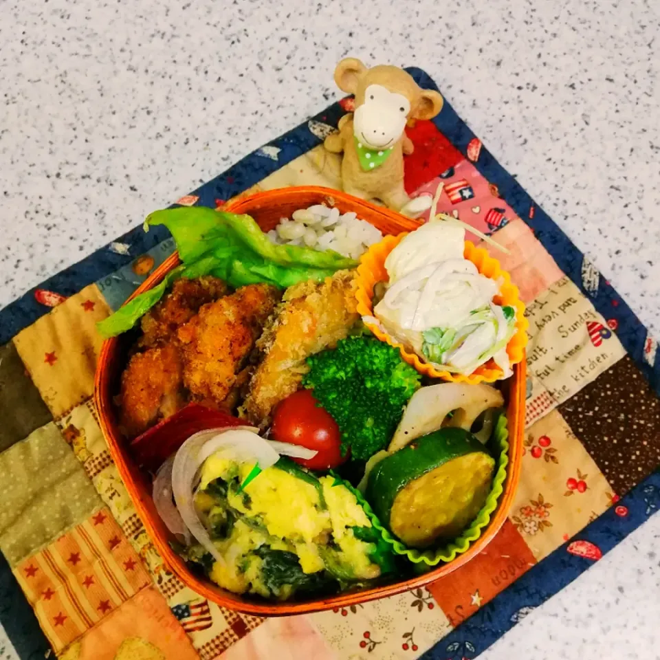 Snapdishの料理写真:今日のお弁当😊|naonaomimichanさん