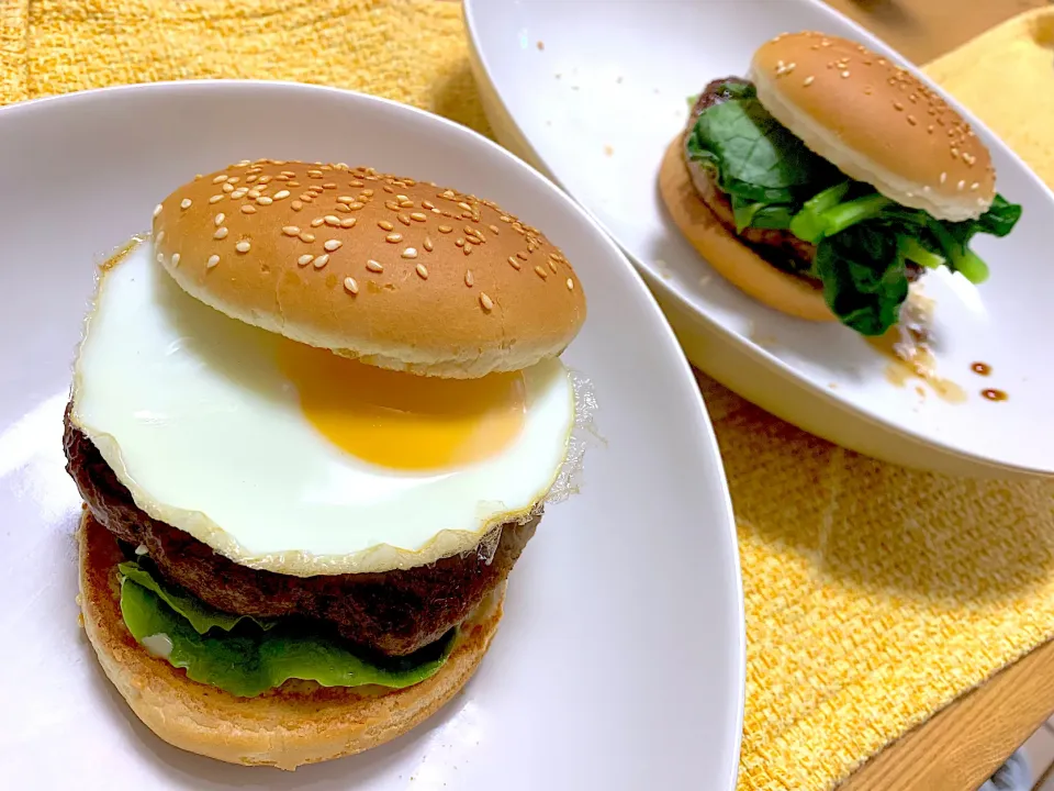 おうちで手作り🍔照り焼きバーガー|1614さん