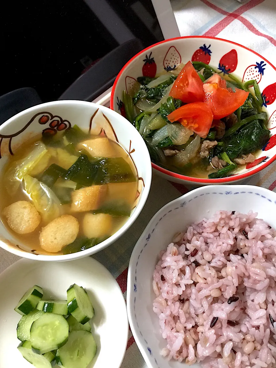 ほうれん草と牛肉のさっと煮|さとう かおりさん