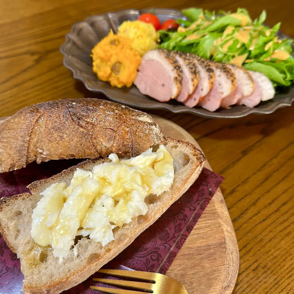 Snapdishの料理写真:朝ごはん|むむさん