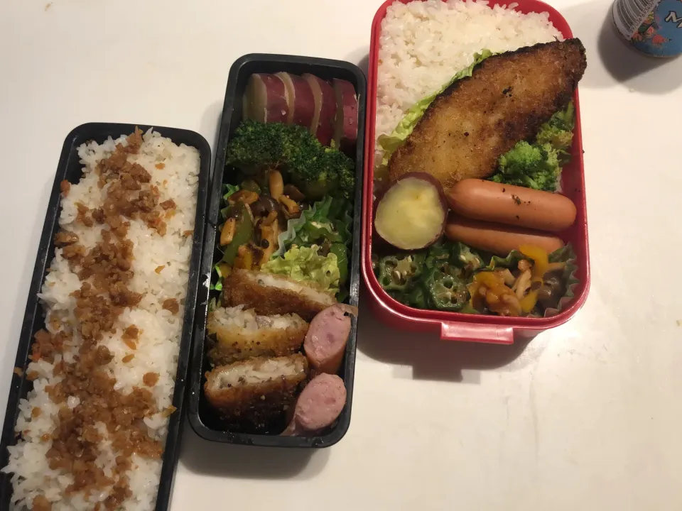 中1、高１息子'sお弁当|ゆうりさん