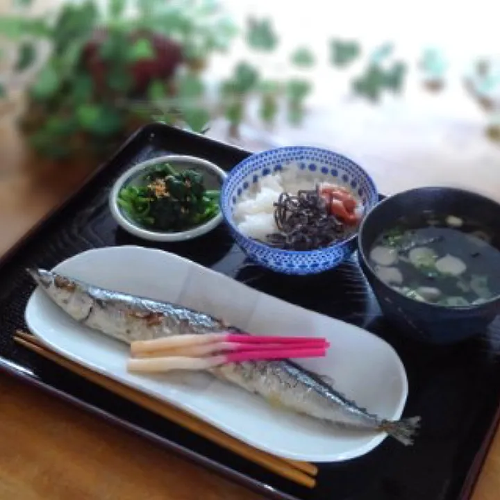 Snapdishの料理写真:焼き魚定食|くまちゃんさん