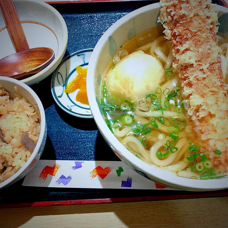 釜ひろの温玉うどん|yucc@さん