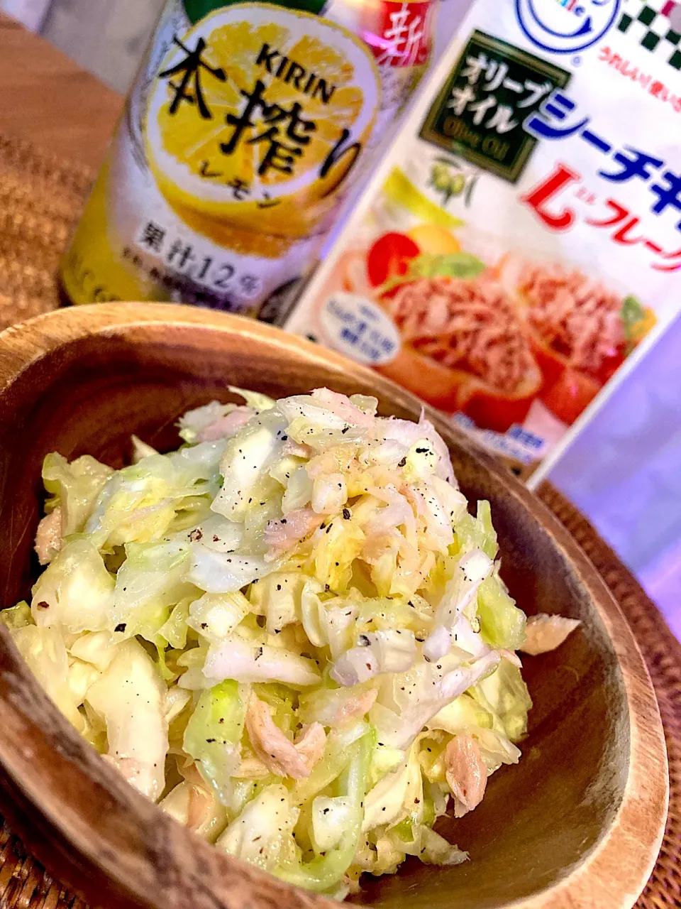 食材２つだけ！キャベツとシーチキンの簡単サラダ😋🥗💕✨|アイさん