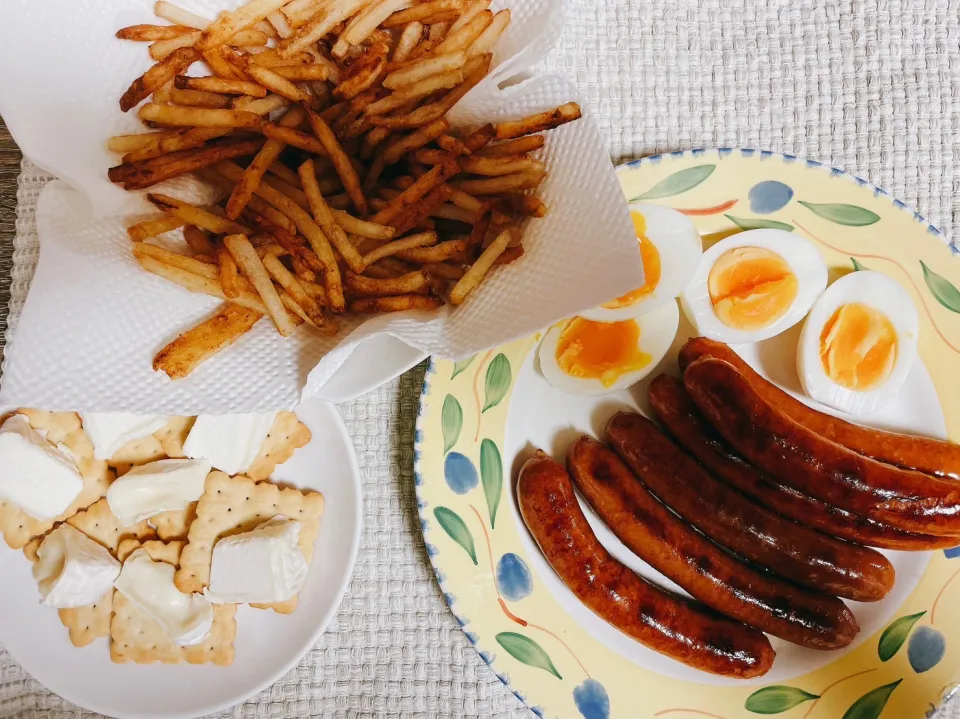 手抜きの日　ジャンクなディナー|marioさん