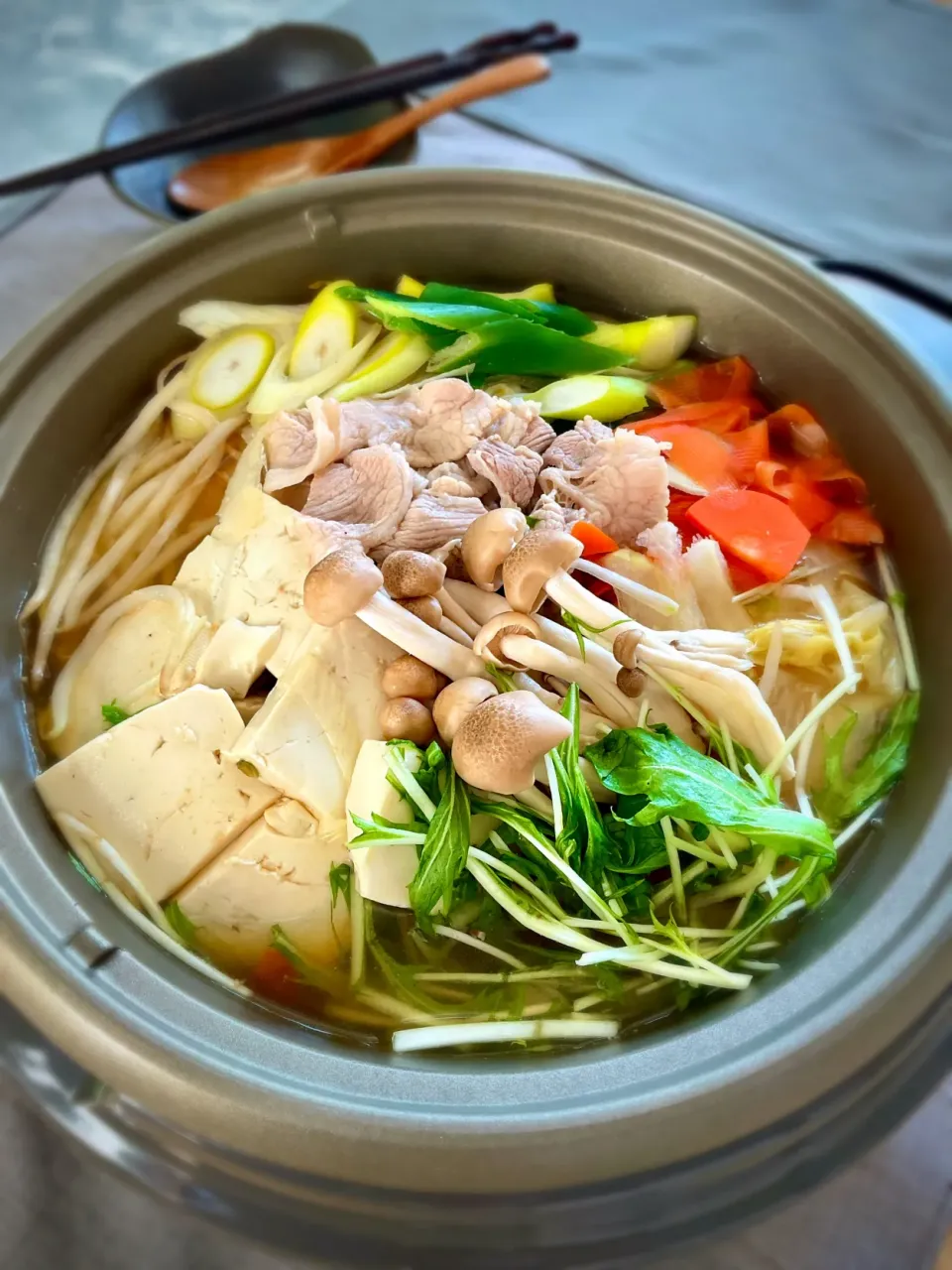 味噌味の鍋|スイーツポテトさん