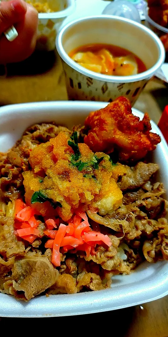 Snapdishの料理写真:吉野家おろし牛丼🐮|junさん