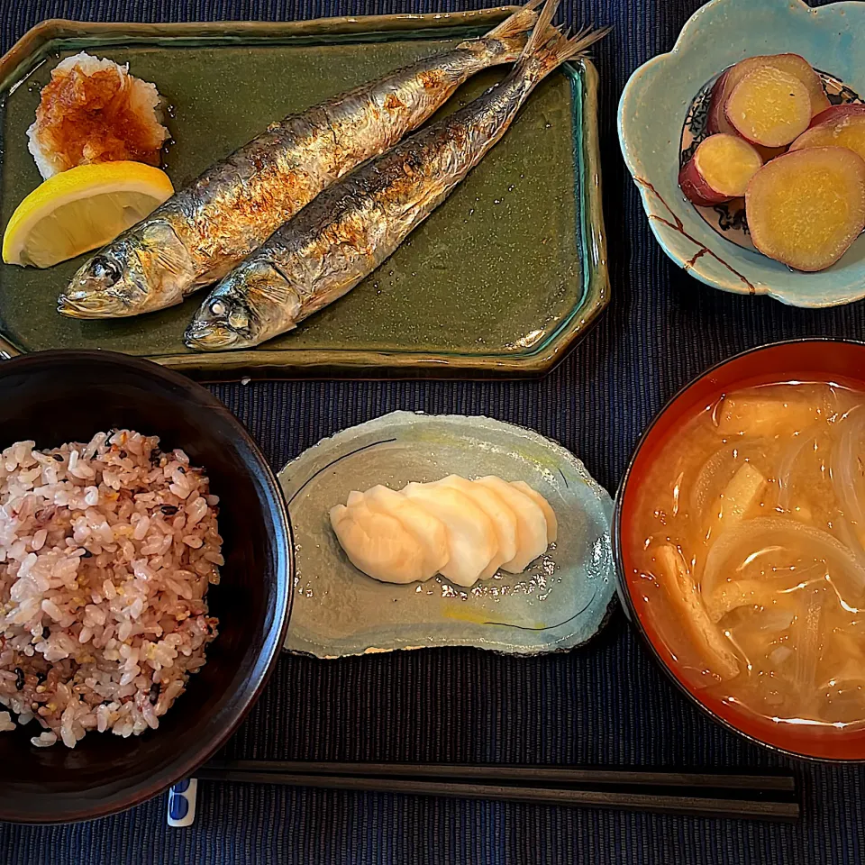 鰯の塩焼き定食|Yochipyさん