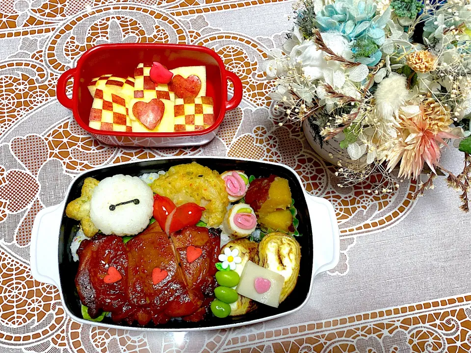 2023.2.13はベイマックスのチキンソテー弁当❤️|makoさん