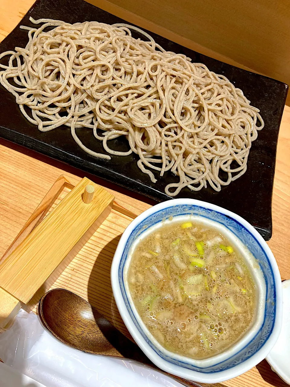 鴨きざみ蕎麦きり@恵比寿初代(有楽町)|yoooochanさん