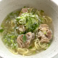 とり塩ラーメン|お食事処　ドリアンさん