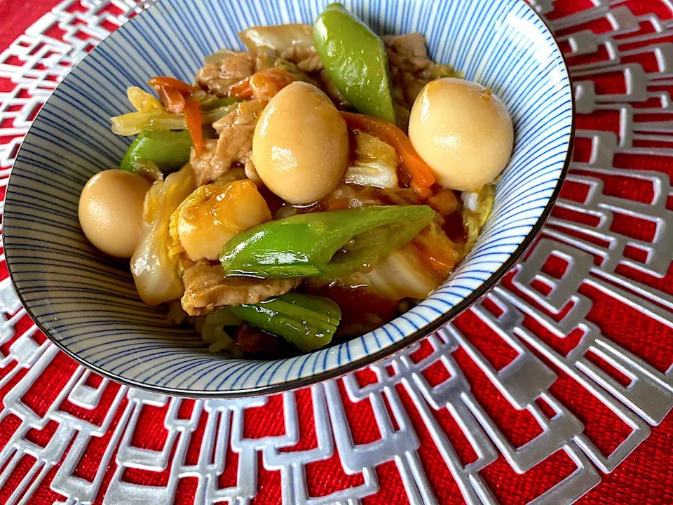 干しエビとアサリの中華丼|Tomoさん