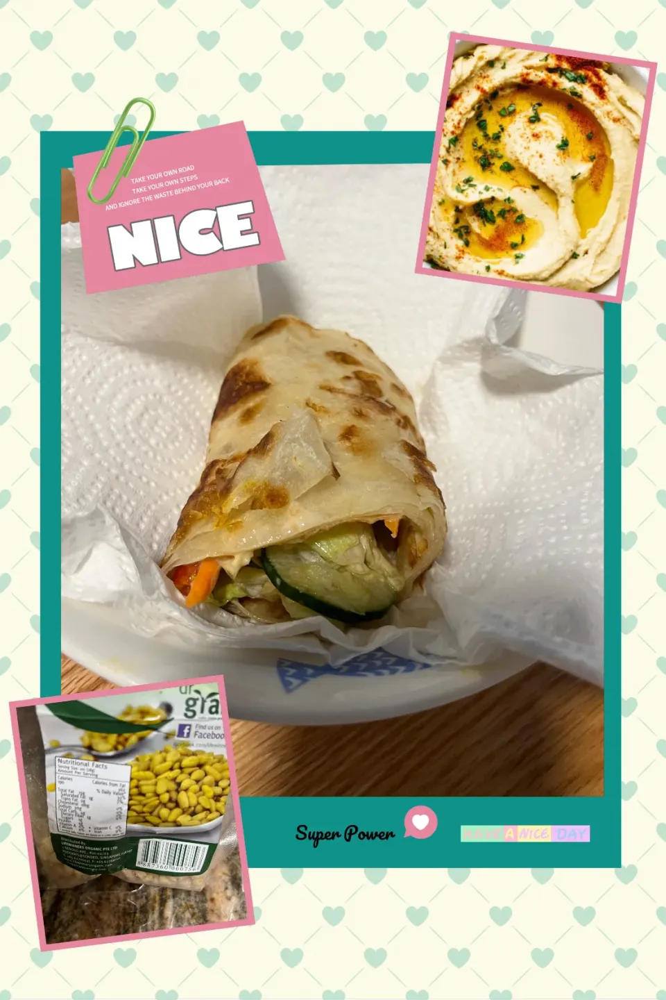 Vegetarian prata wrap.|Florrieさん