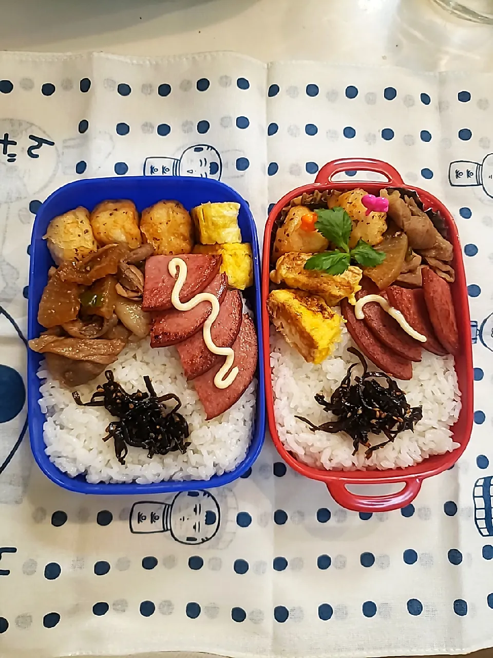 今日のふたり弁🍴|ゴエン🐾さん