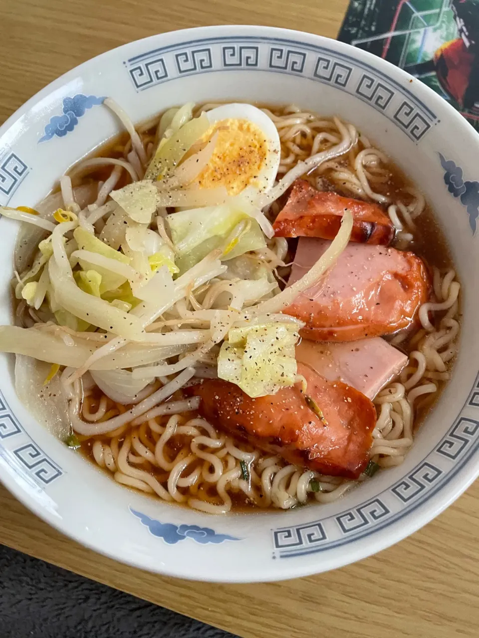 実家でラーメン|しめちかさん