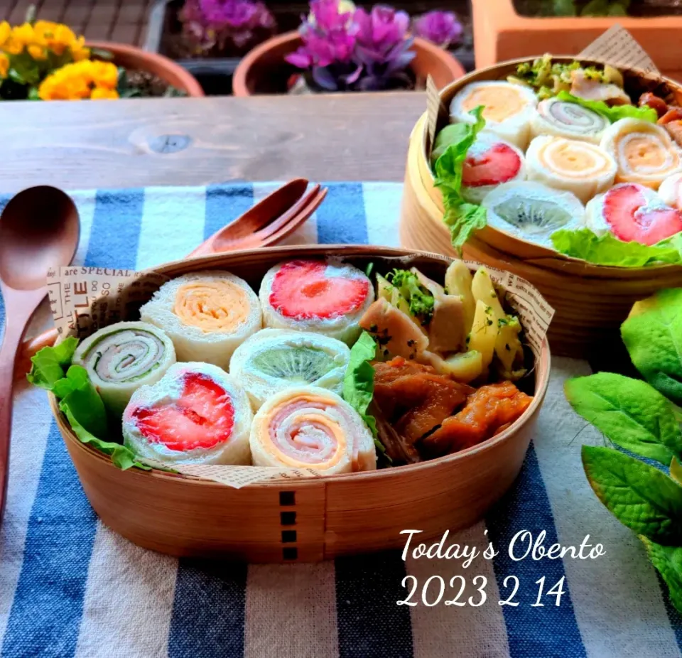 長女のお弁当💕
ロールサンド✨|さらママさん