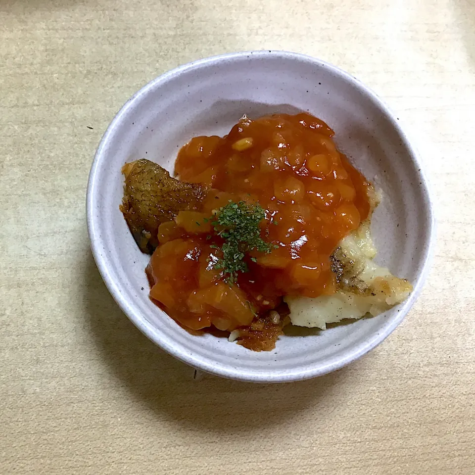 カレイのトマトソース|春の日さん