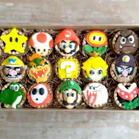 マリオキャラチョコタルト