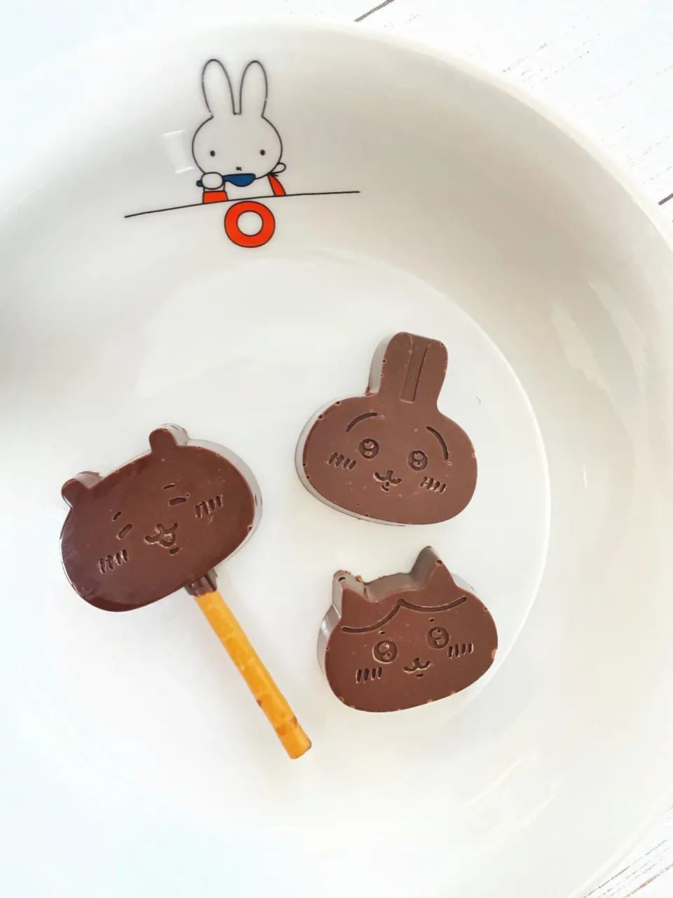 Snapdishの料理写真:ちいかわチョコ🍫|paku.pakuさん