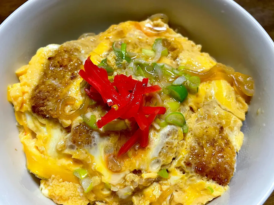 揚げないトンカツのカツ丼|ひだまり農園さん