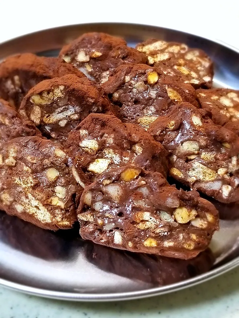 バレンタイン💝チョコサラミ|ぱんだのままんさん