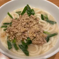 台湾風とんこつうどん|お食事処　ドリアンさん