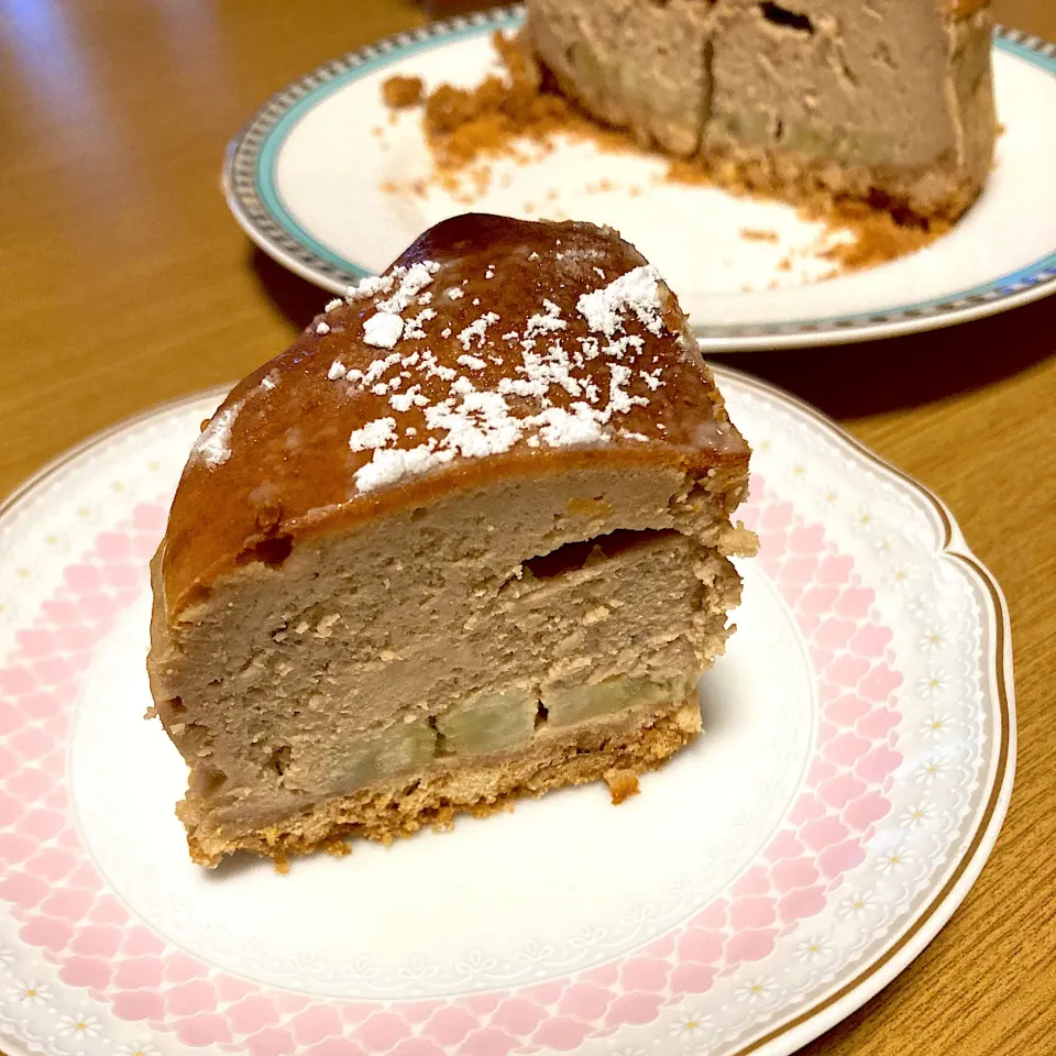 チョコバナナチーズケーキ|あさかさん