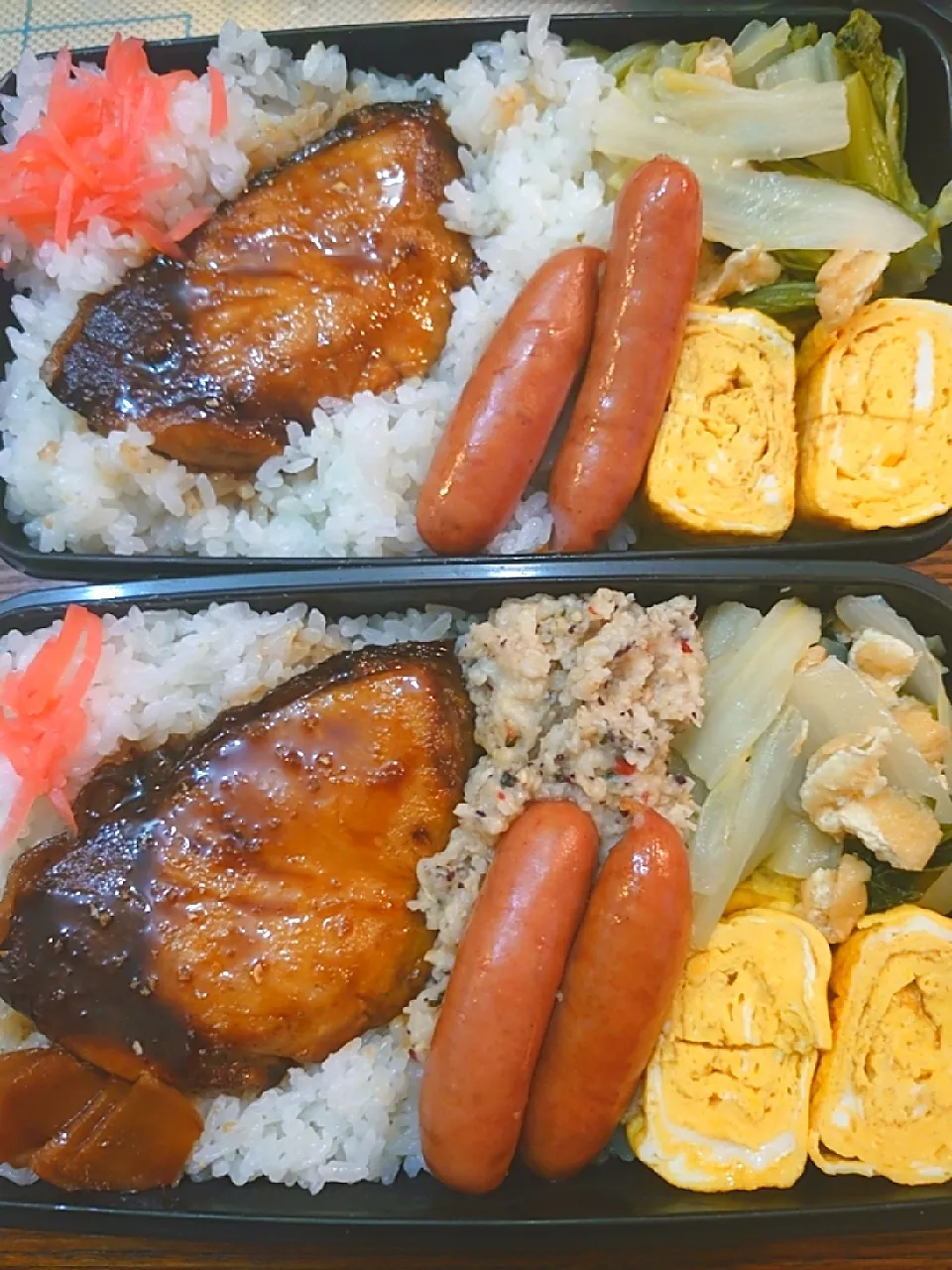 ぶりの照り焼き弁当|to coさん