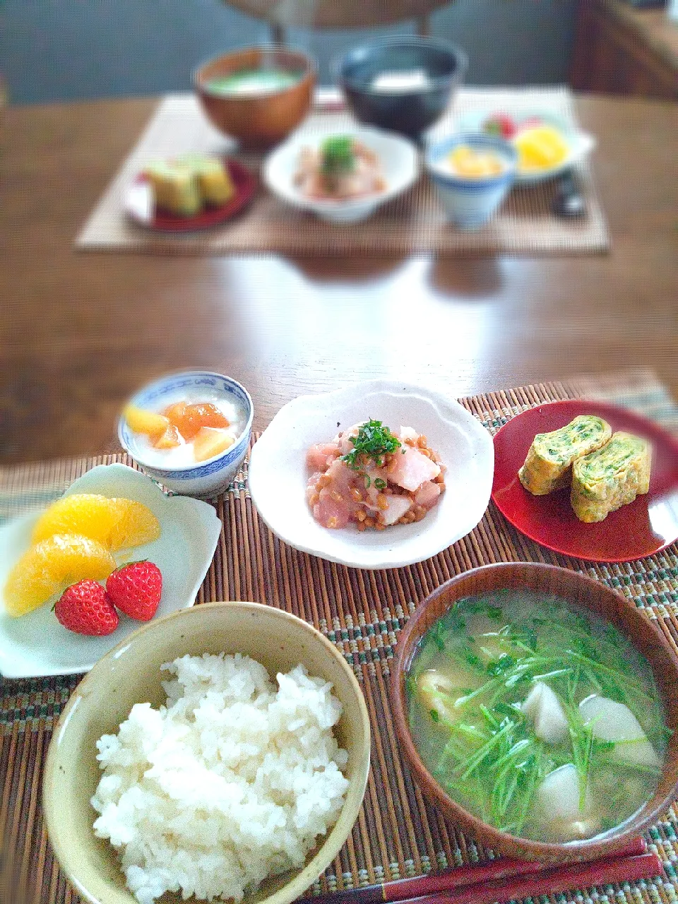 Snapdishの料理写真:朝ごはん🌄！|まめころさん