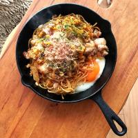 葱豚キムチ焼きそば