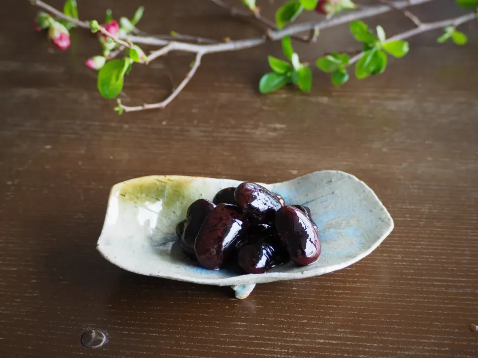 Snapdishの料理写真:花豆の甘煮|seiko_funfoodさん