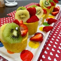 米粉のロールケーキ